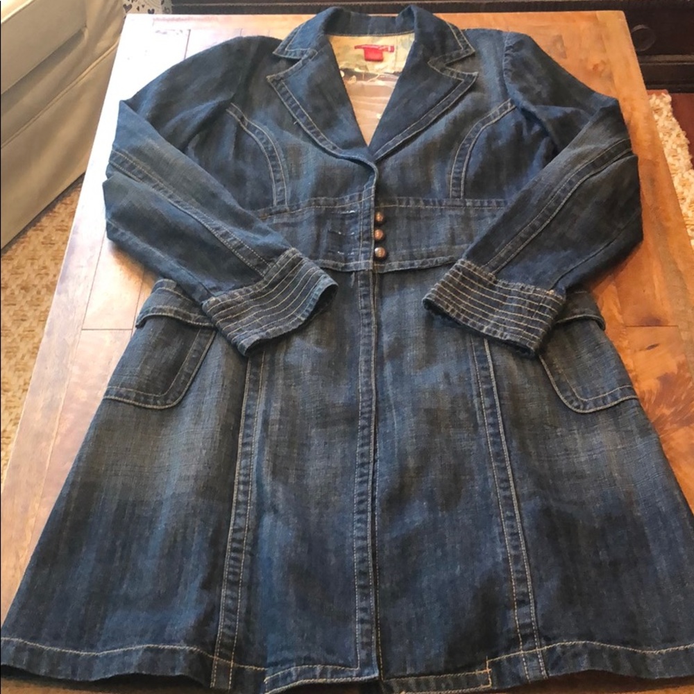 Reconstructed Jean Trench